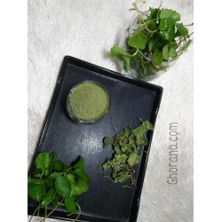 THANKUNI LEAF POWDER (থানকুনি পাতার গুড়া  ৫০  গ্রাম ১৫০ টাকা )